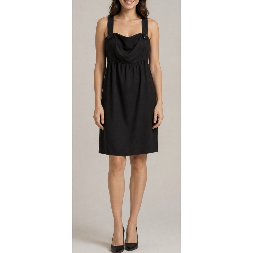 Laila Azhar women's jumper dress Size 4 Cupro wool blend fully lined